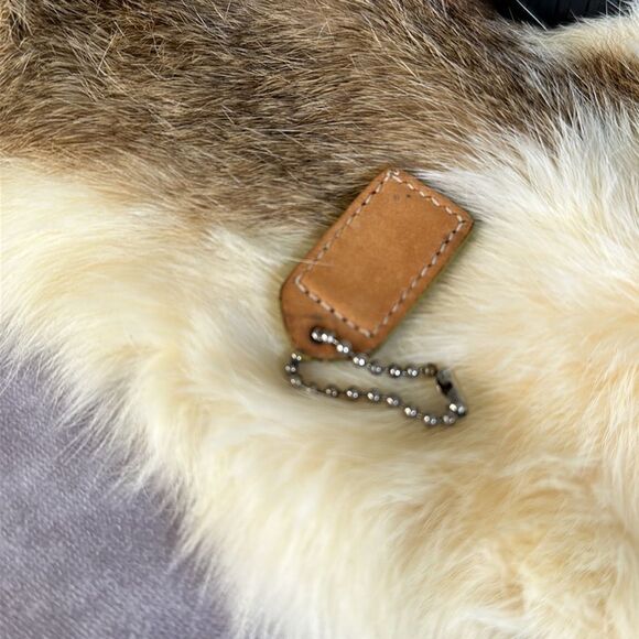 Coach Green Tan Vintage Mini Small Leather Hang Tag Replacement - Picture 2 of 4